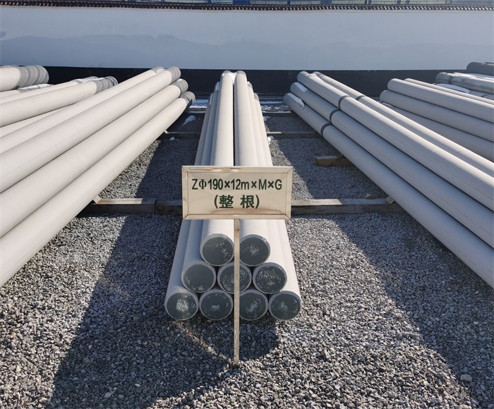 临潼190×12米钢筋混凝土水泥电线杆